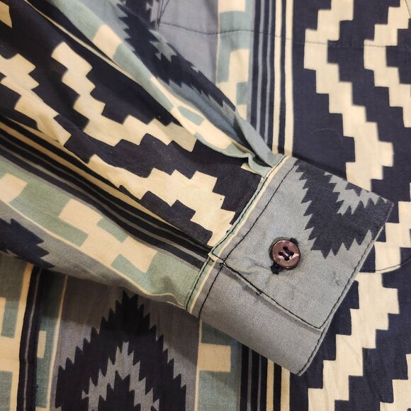 Vintage 90s Women’s Small Cotton Express Western Shirt Shoulder Pads - Picture 5 of 5